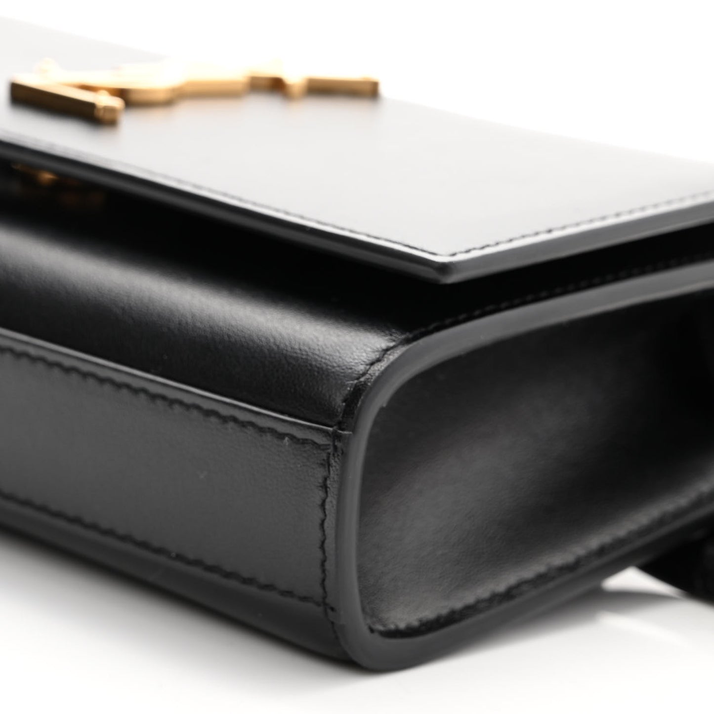 Smooth Calfskin Monogram Kate Belt Bag Black