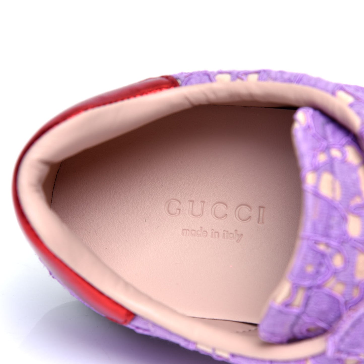 Lace Crystal Sylvie Web Flower Leaf Womens Ace Sneakers 36.5 Wisteria Perfect Pink