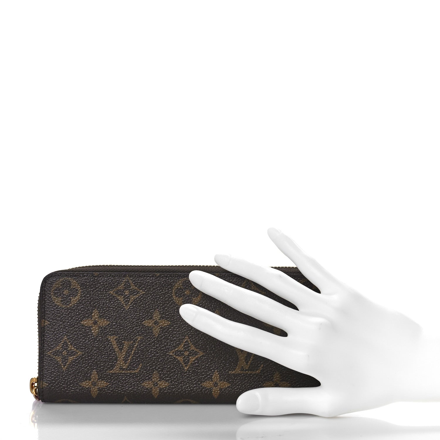 Louis Vuitton Monogram Clemence Wallet Fuchsia 2 of 10