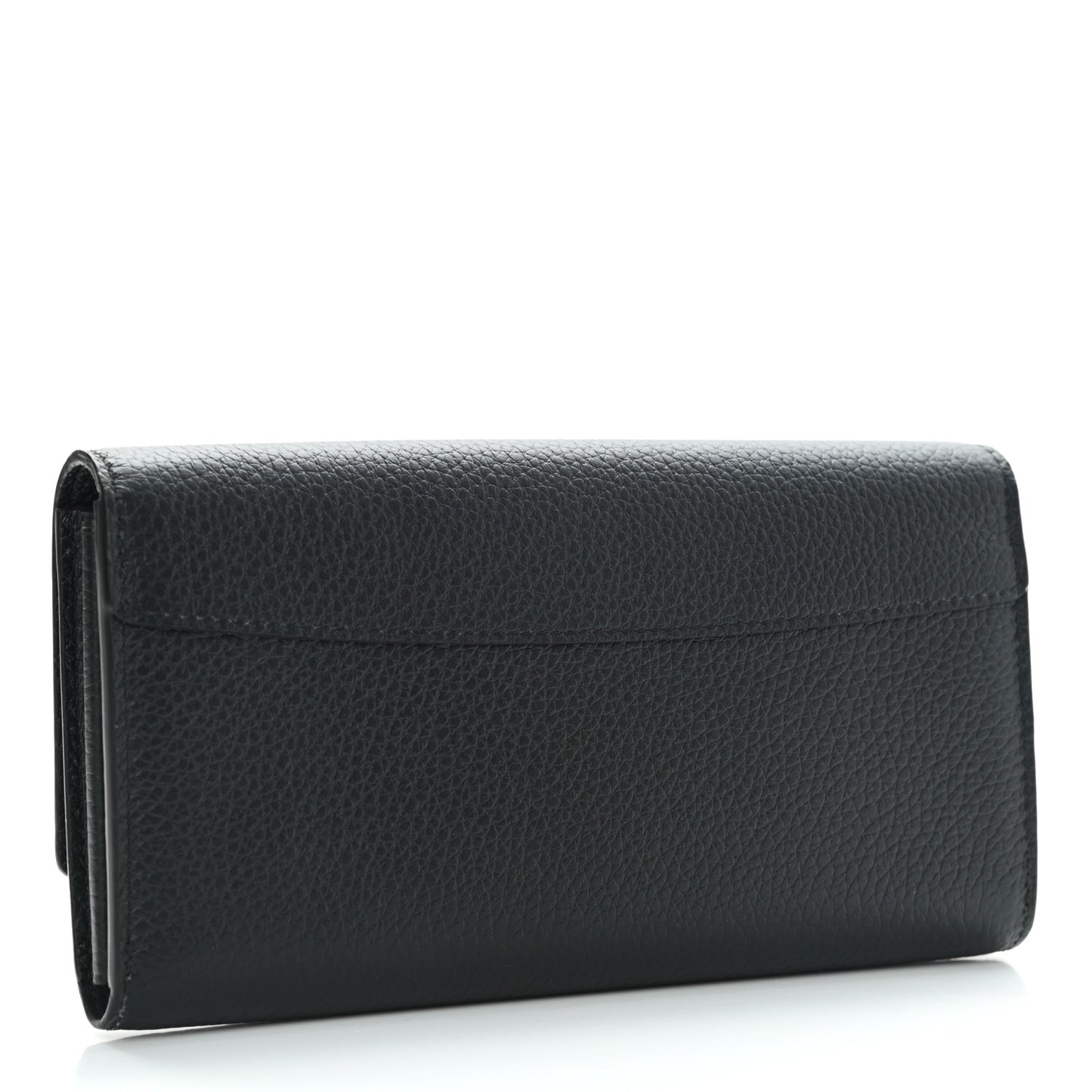 Taurillon Embellished Capucines Long Wallet Black