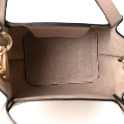 Valentino Garavani Pebbled Calfskin Small Rockstud Crossbody Tote Poudre 5 of 9
