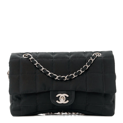 Chanel Nylon Square Quilted Flap Black 1 of 13