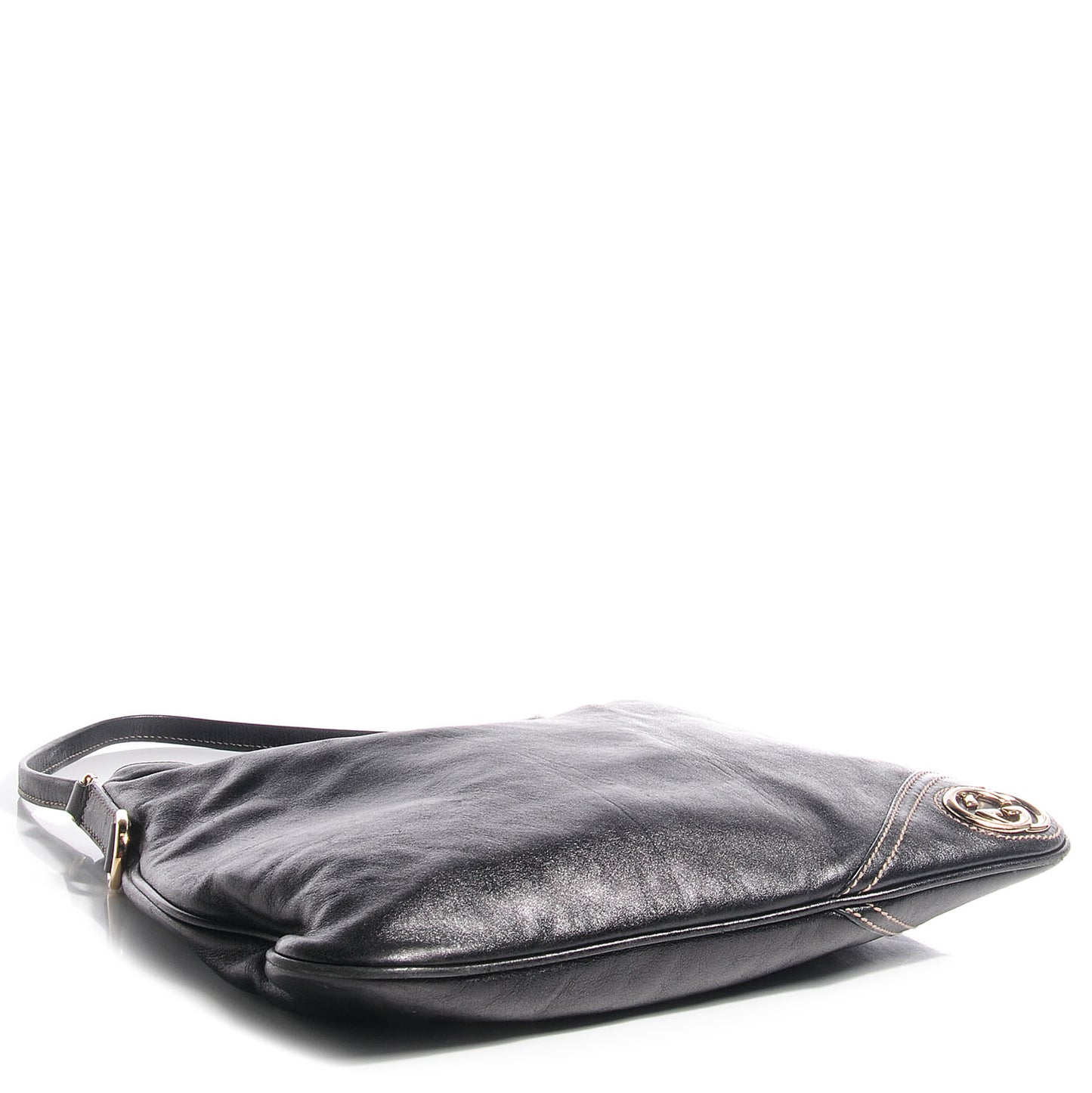 Leather New Britt Medium Hobo Black