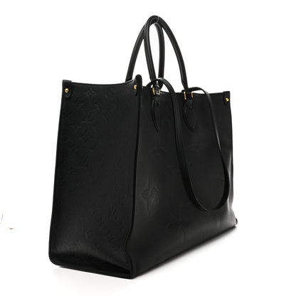 Louis Vuitton Empreinte Monogram Giant Onthego GM Black 3 of 16