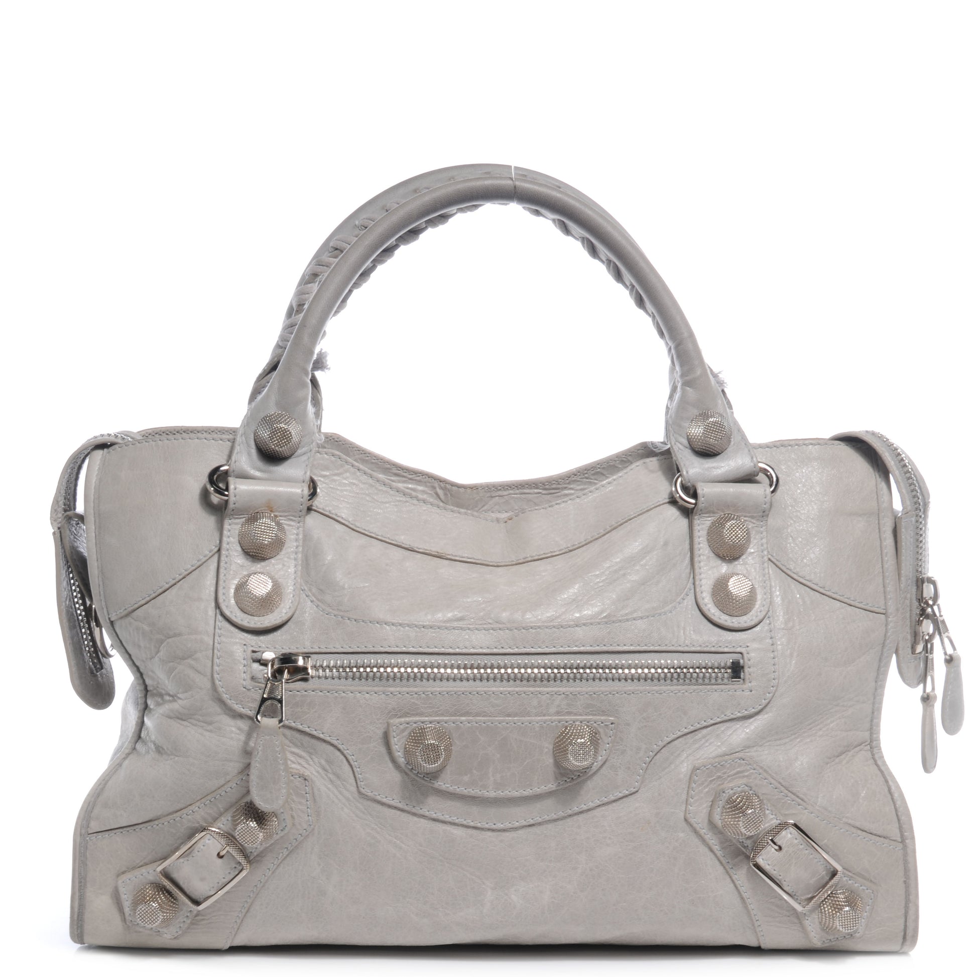 Balenciaga Agneau Giant 21 Silver Hardware City Argent 1 of 10