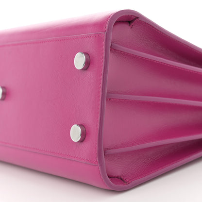 Saint Laurent Calfskin Baby Sac De Jour Fuchsia 10 of 12