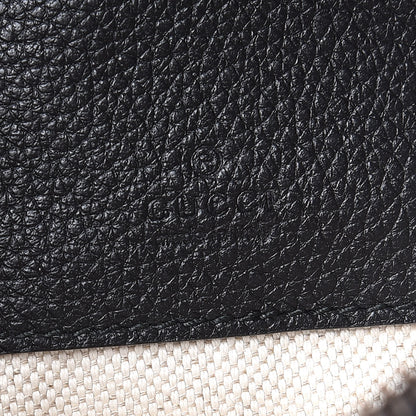 Gucci Grained Calfskin Logo Wristlet Black 7 of 7