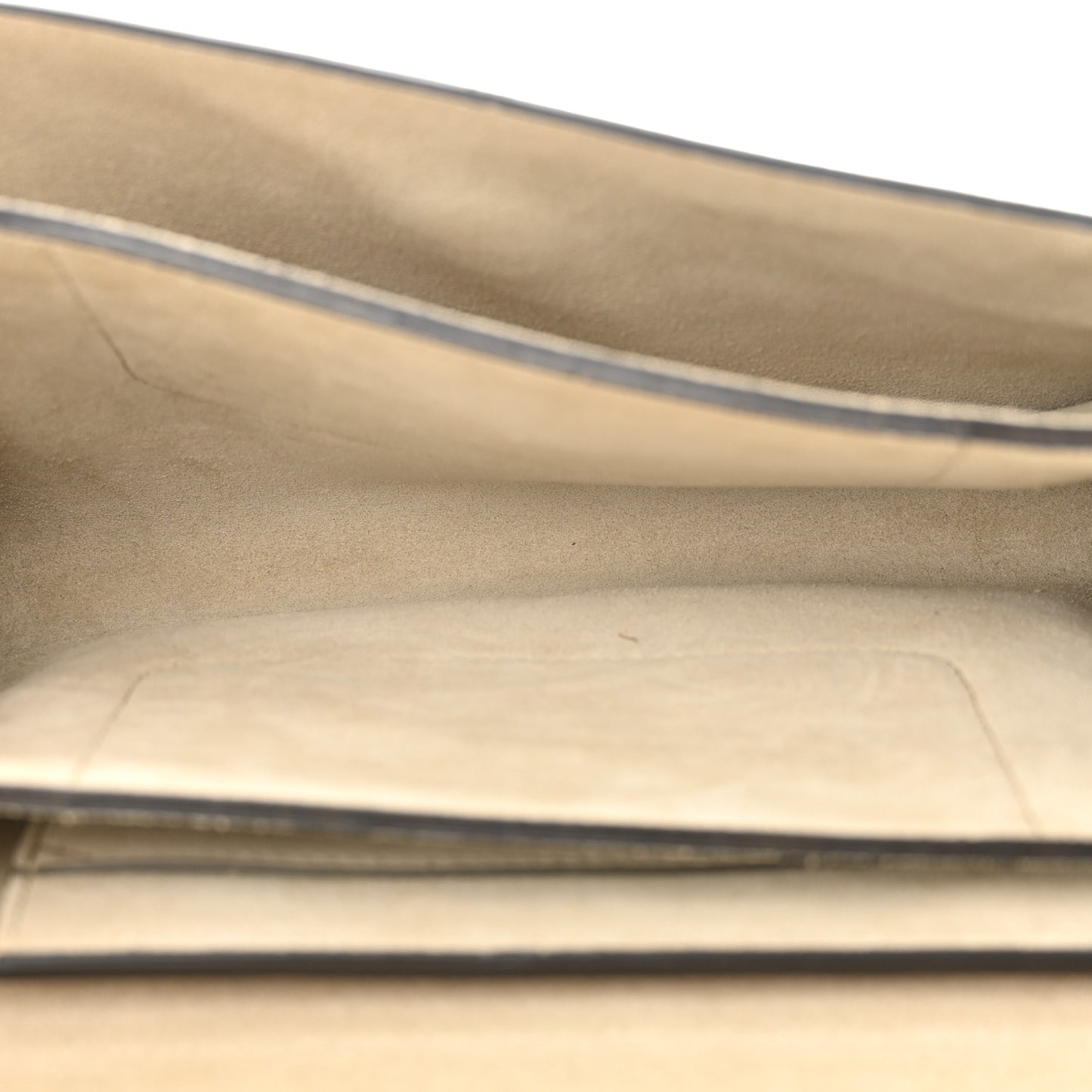 Goatskin Small Faye Shoulder Bag Biscotti Beige