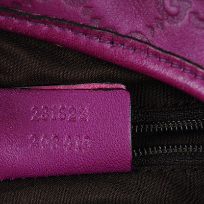 Gucci Guccissima Medium New Britt Hobo Purple 7 of 7