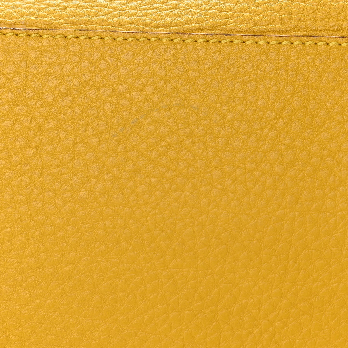Cuoio Romano Selleria Large Mens Peekaboo Essential Iconic Satchel Yellow