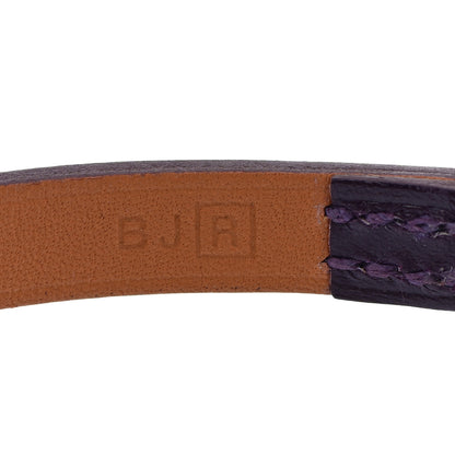 Hermes Chamonix Micro Rivale Bracelet XS Raisin 6 of 7