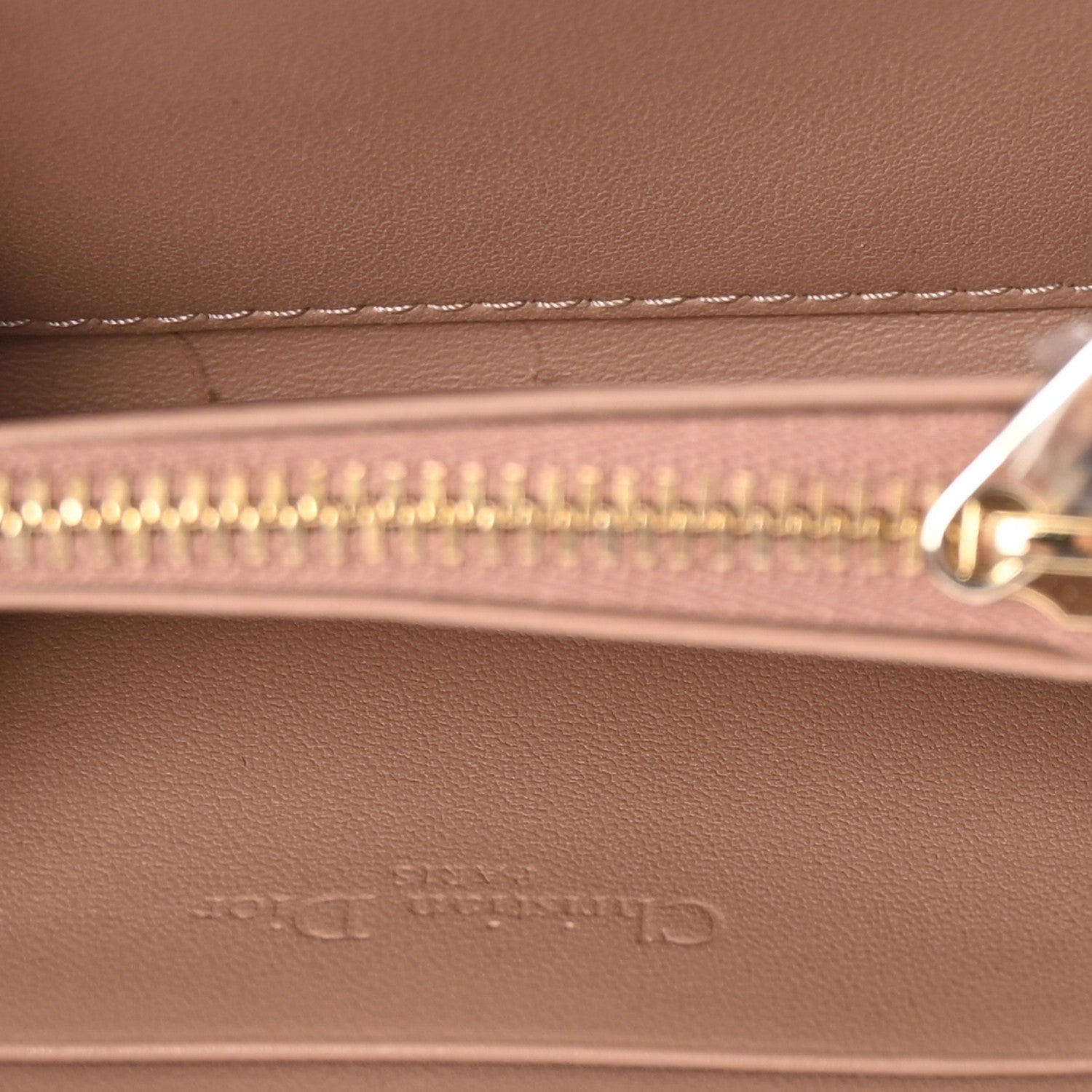 Christian Dior Lambskin Cannage Small Lady Dior Voyageur Coin Purse Rose Des Vents 5 of 7