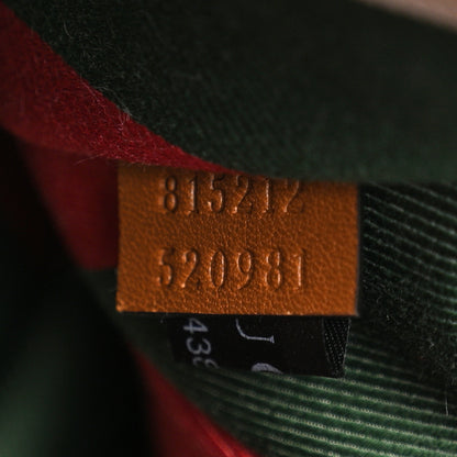 Gucci GG Supreme Monogram Emblem Maxi Tote Bag Beige Dark Brown 7 of 10