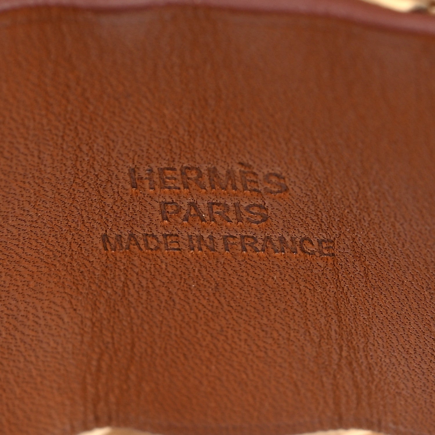 Hermes Barenia Osier Collier De Chien CDC Picnic Bracelet T2 Fawn 4 of 6
