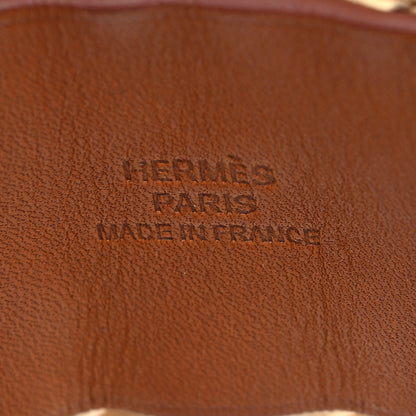Hermes Barenia Osier Collier De Chien CDC Picnic Bracelet T2 Fawn 4 of 6