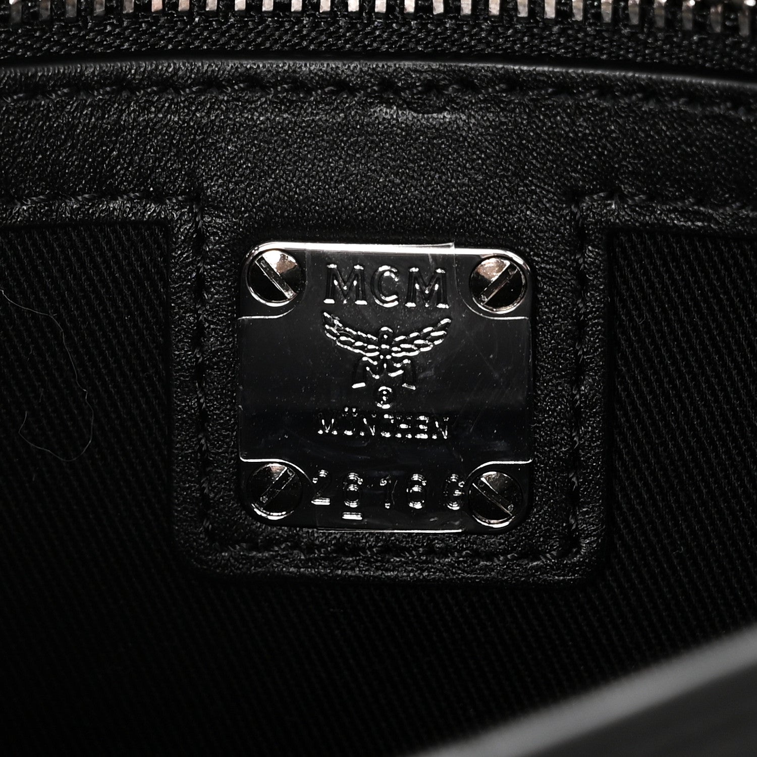 MCM Visetos Tracy Crossbody  Black 5 of 8