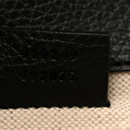 Gucci Pebbled Calfskin Small Dionysus Shoulder Bag Black 7 of 11