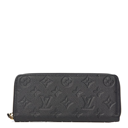 Louis Vuitton Empreinte Clemence Wallet Black 1 of 6