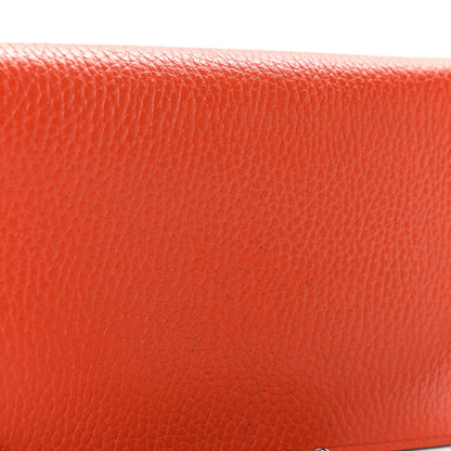 Gucci Dollar Calfskin Medium Betty Chain Wallet Sun Orange 9 of 9