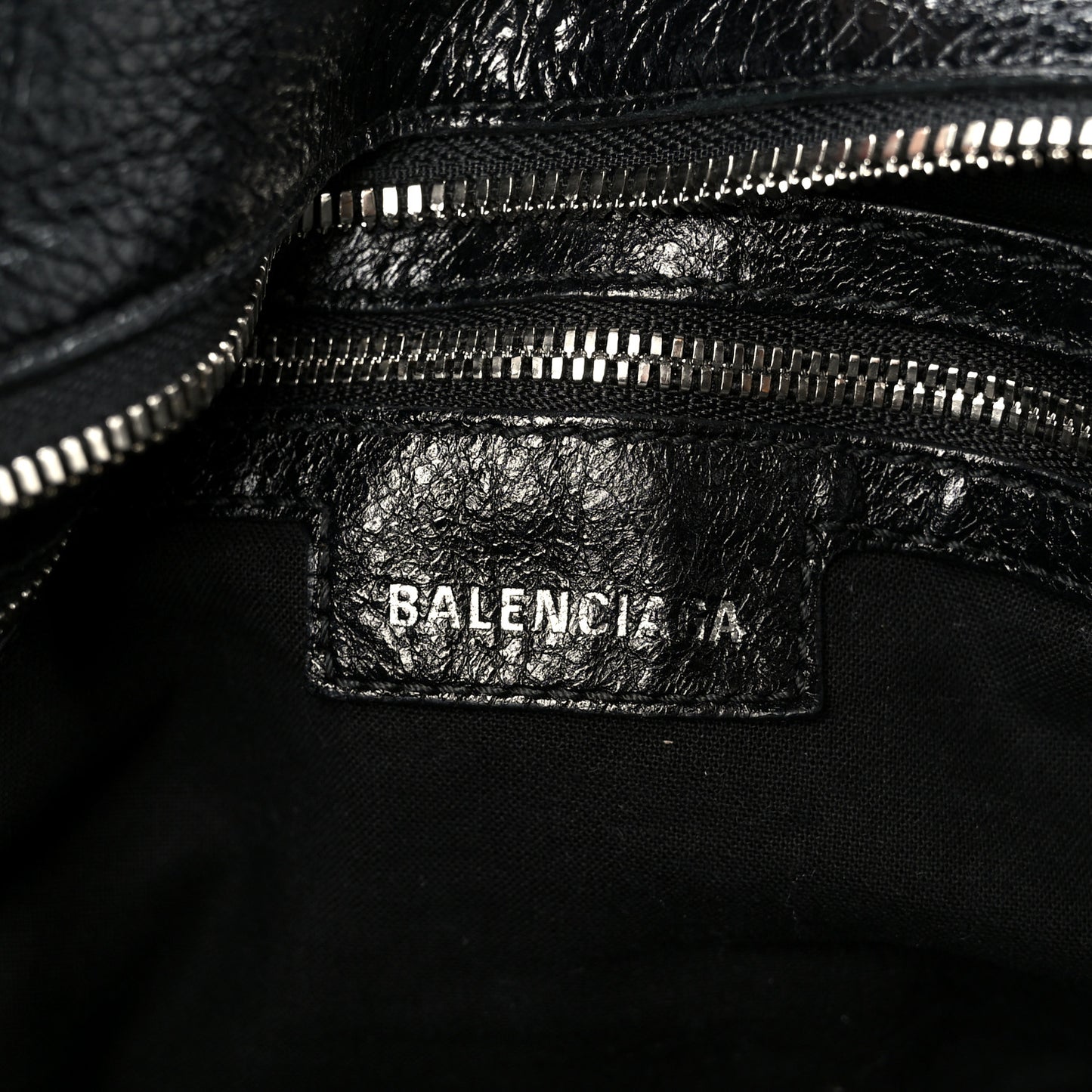 Agneau Arena Small Neo Cagole City Handbag Black