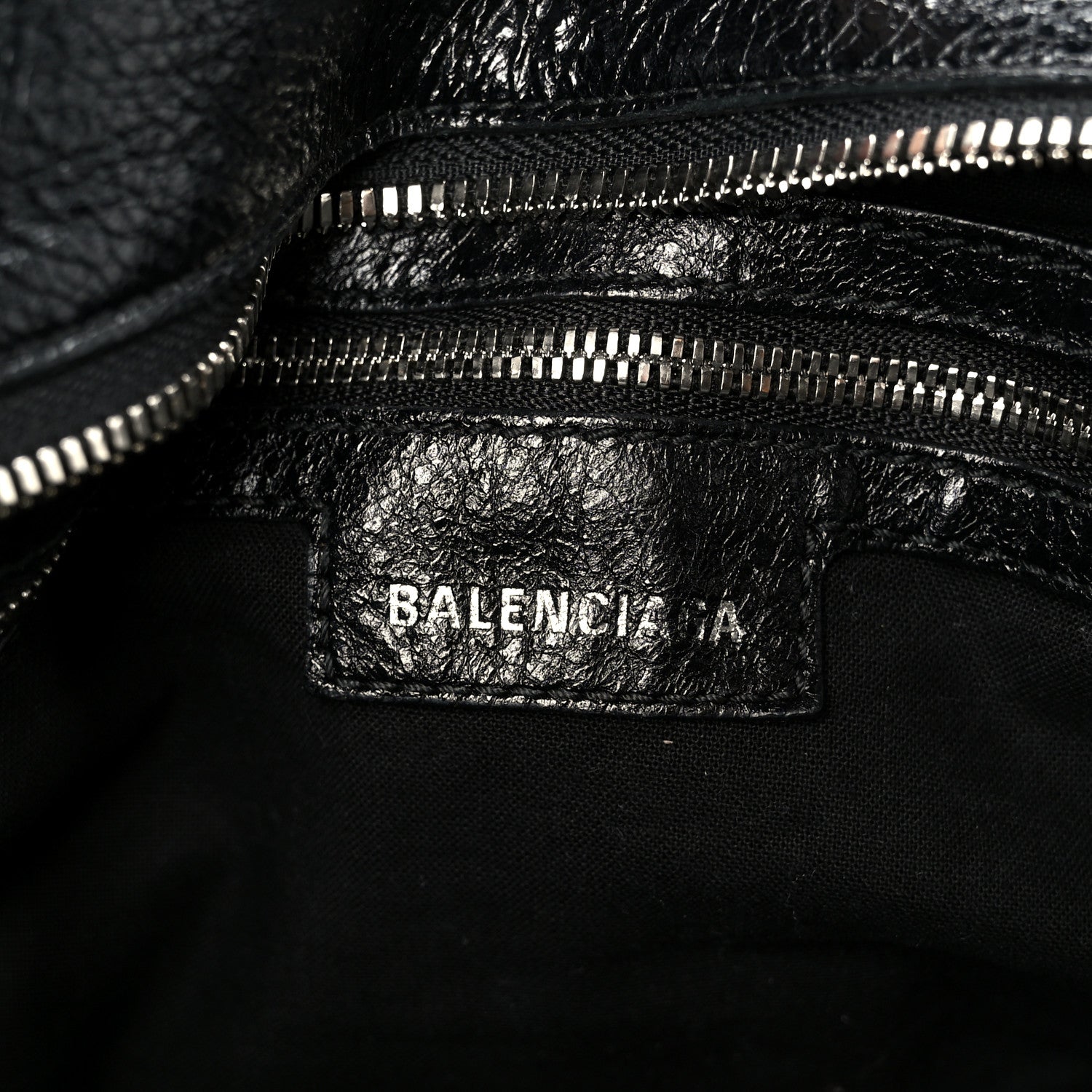 Balenciaga Agneau Arena Small Neo Cagole City Handbag Black 7 of 11