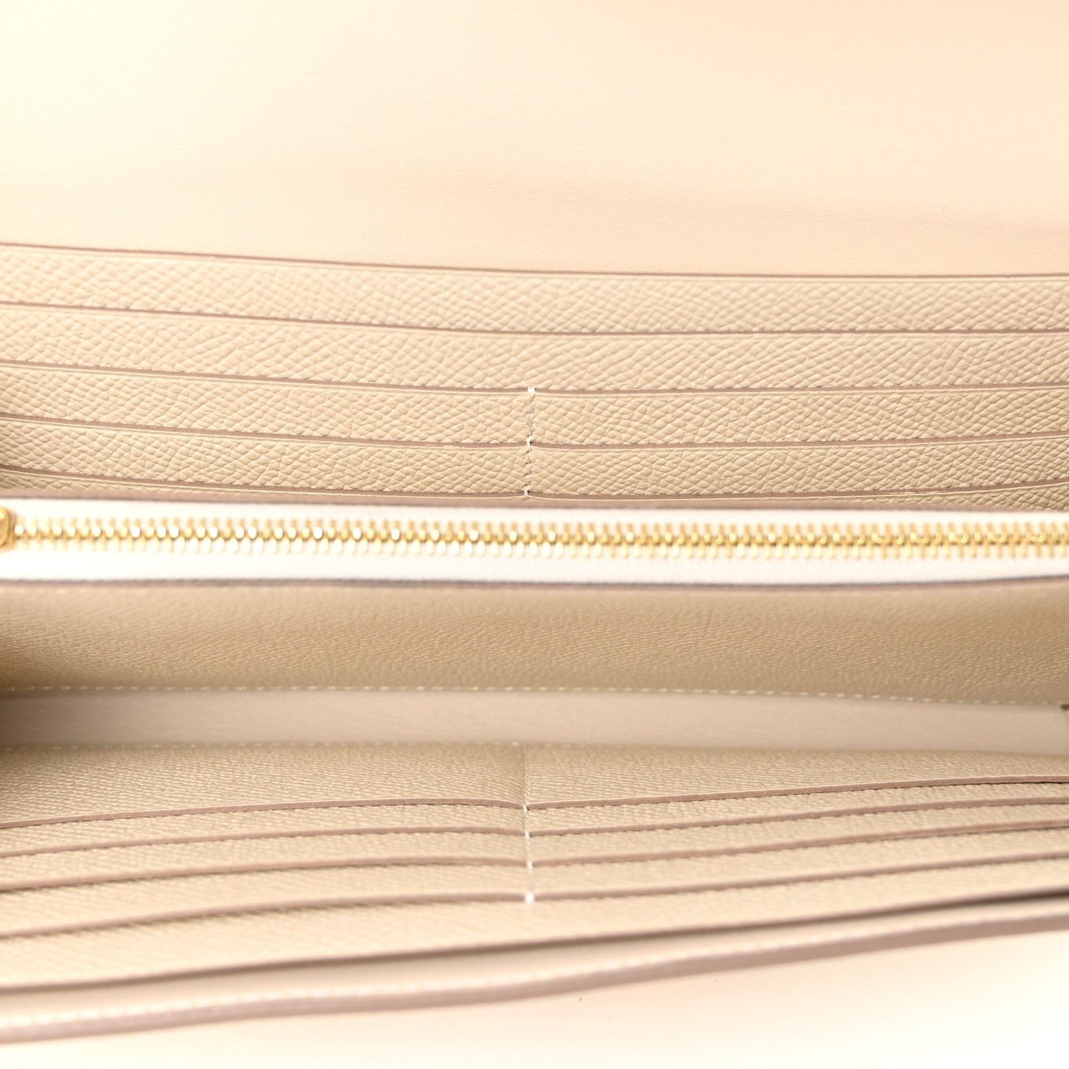 Hermes Epsom Constance Long Wallet Craie 5 of 7