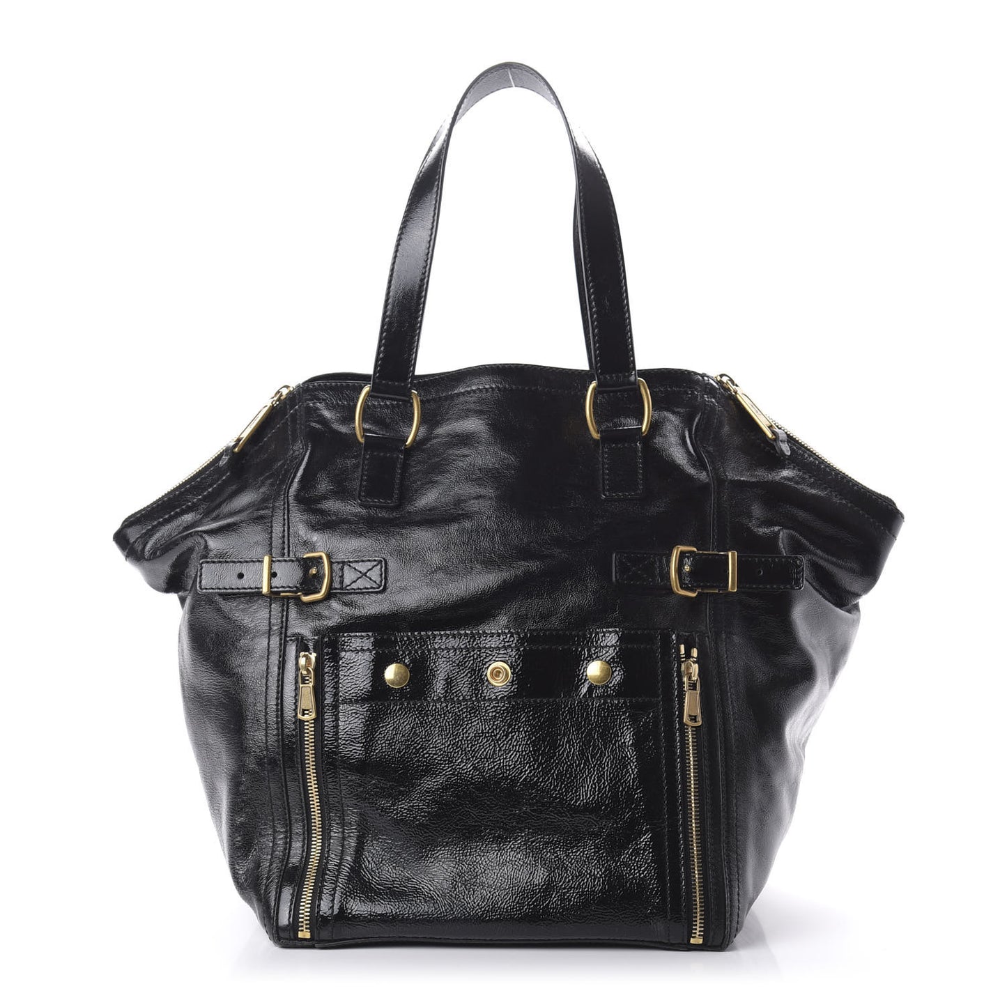 Patent Medium Downtown Black
