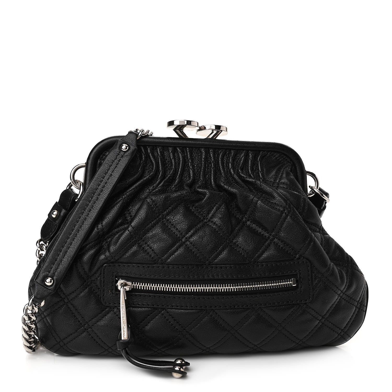 Marc Jacobs Calfskin Quilted Little Stam Black 1 of 9