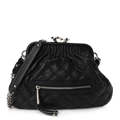 Marc Jacobs Calfskin Quilted Little Stam Black 1 of 9