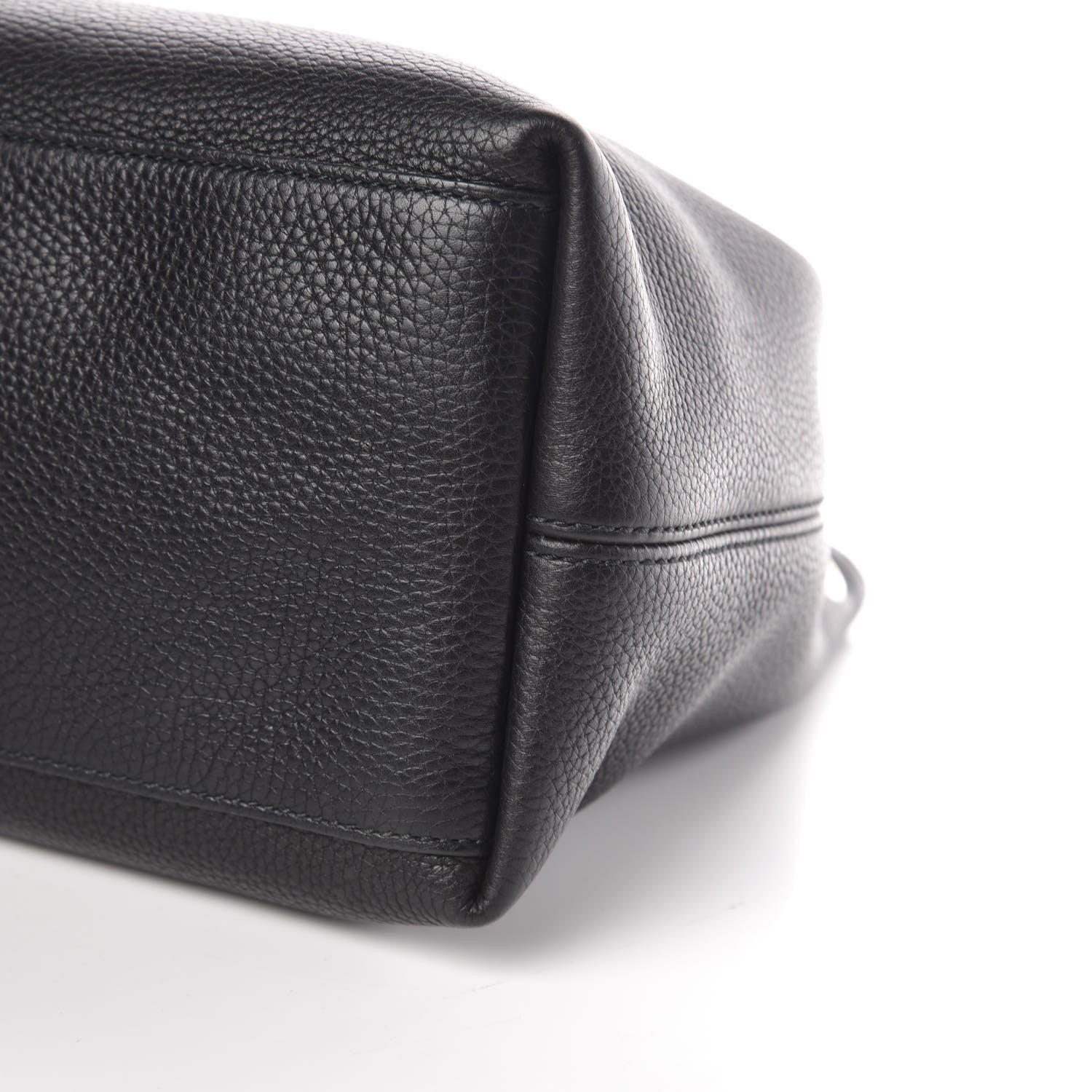 Gucci Pebbled Calfskin Medium Soho Chain Shoulder Bag Black 10 of 10