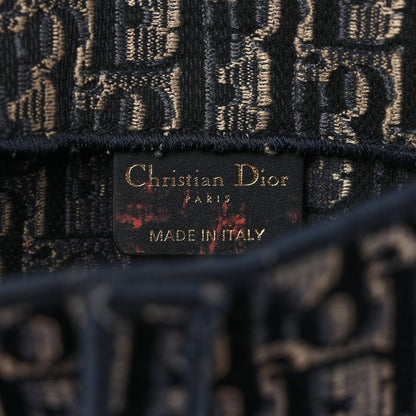 Christian Dior Oblique Slim Saddle Pouch Blue 6 of 9