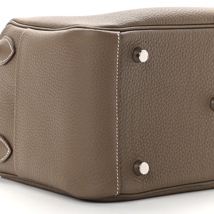 Hermes Taurillon Clemence Lindy 26 Etoupe 7 of 8