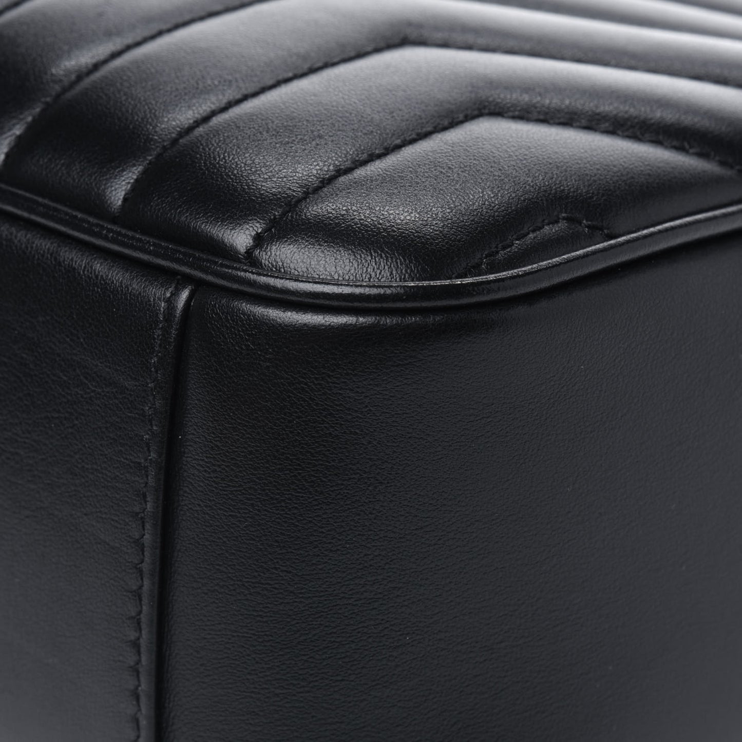 Calfskin Matelasse Joan Camera Bag Black
