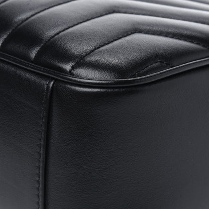 Saint Laurent Calfskin Matelasse Joan Camera Bag Black 8 of 14