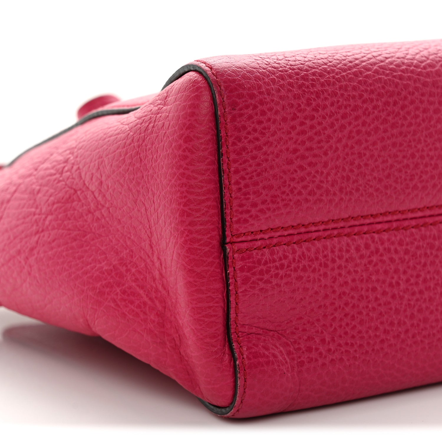 Gucci Dollar Calfskin Mini Swing Top Handle Bag Peonia Flower 8 of 11