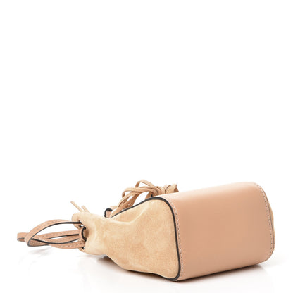 Chloe Suede Calfskin Mini Sac Drawstring Blush Nude 5 of 9