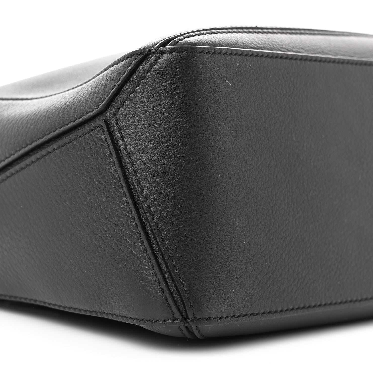 Loewe Calfskin Small Puzzle Bag Black 8 of 9