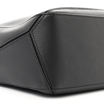 Loewe Calfskin Small Puzzle Bag Black 8 of 9
