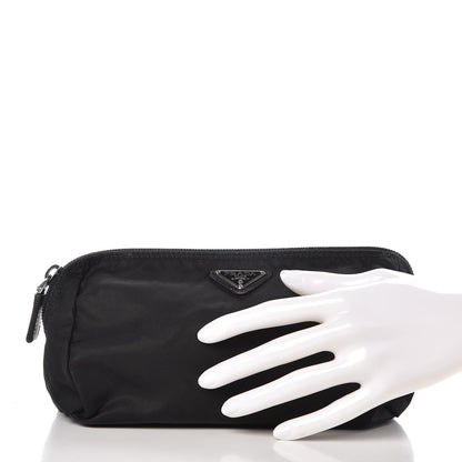 Prada Tessuto Nylon Vela Cosmetic Pouch Black 2 of 10