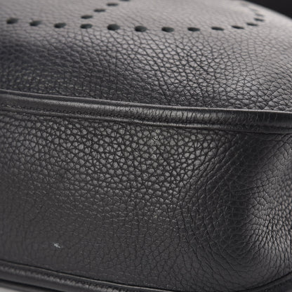 Hermes Taurillon Clemence Evelyne III GM Black 16 of 19