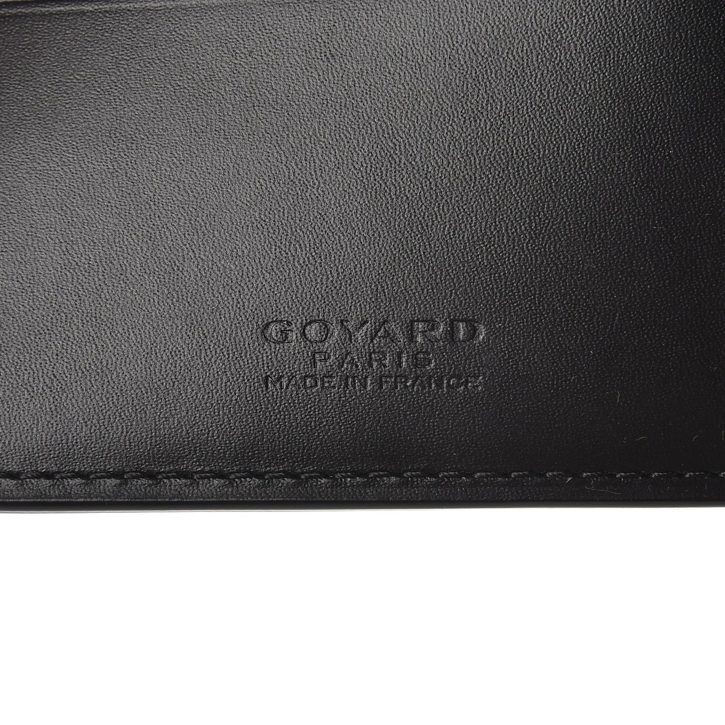 Goyardine Bi-Fold Victoire PM Wallet Black