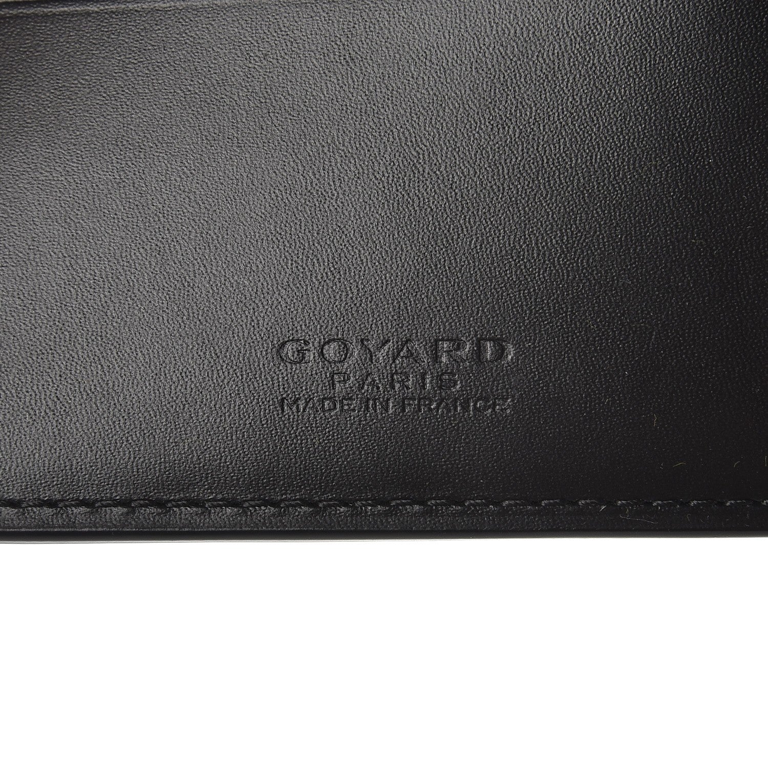 Goyard Goyardine Bi-Fold Victoire PM Wallet Black 5 of 8