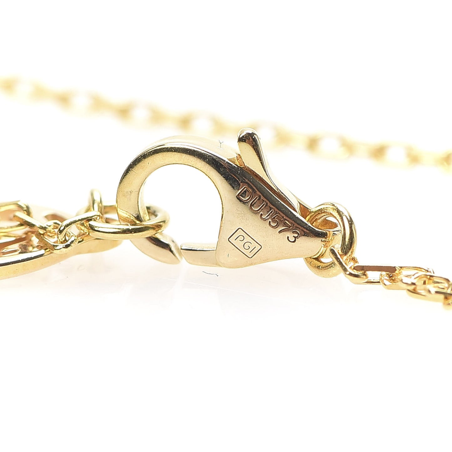 18K Yellow Gold Diamond SM D'Amour Pendant Necklace