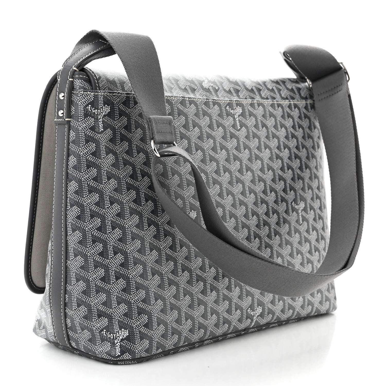 Goyard Goyardine Capetien Messenger Bag Grey 3 of 10
