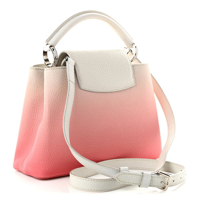 Louis Vuitton Taurillon Gradient Cloudy Capucines BB Corail 3 of 10