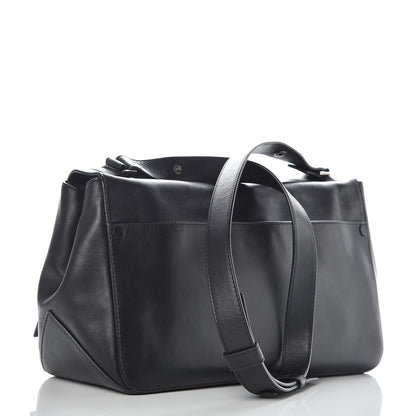 Proenza Schouler Calfskin Double Sided PS Courier Bag Black 3 of 9