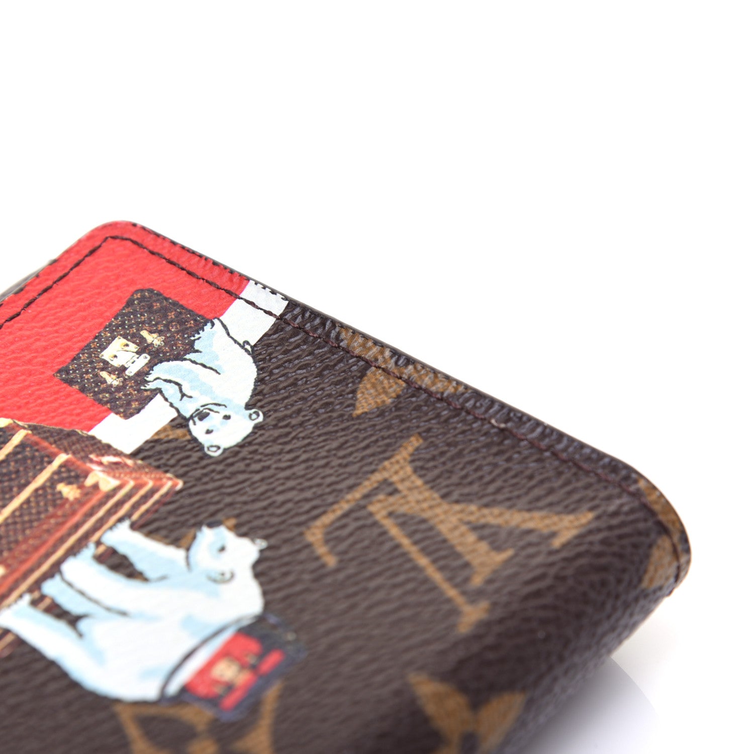 Louis Vuitton Monogram 2017 Christmas Animation Victorine Wallet 11 of 11