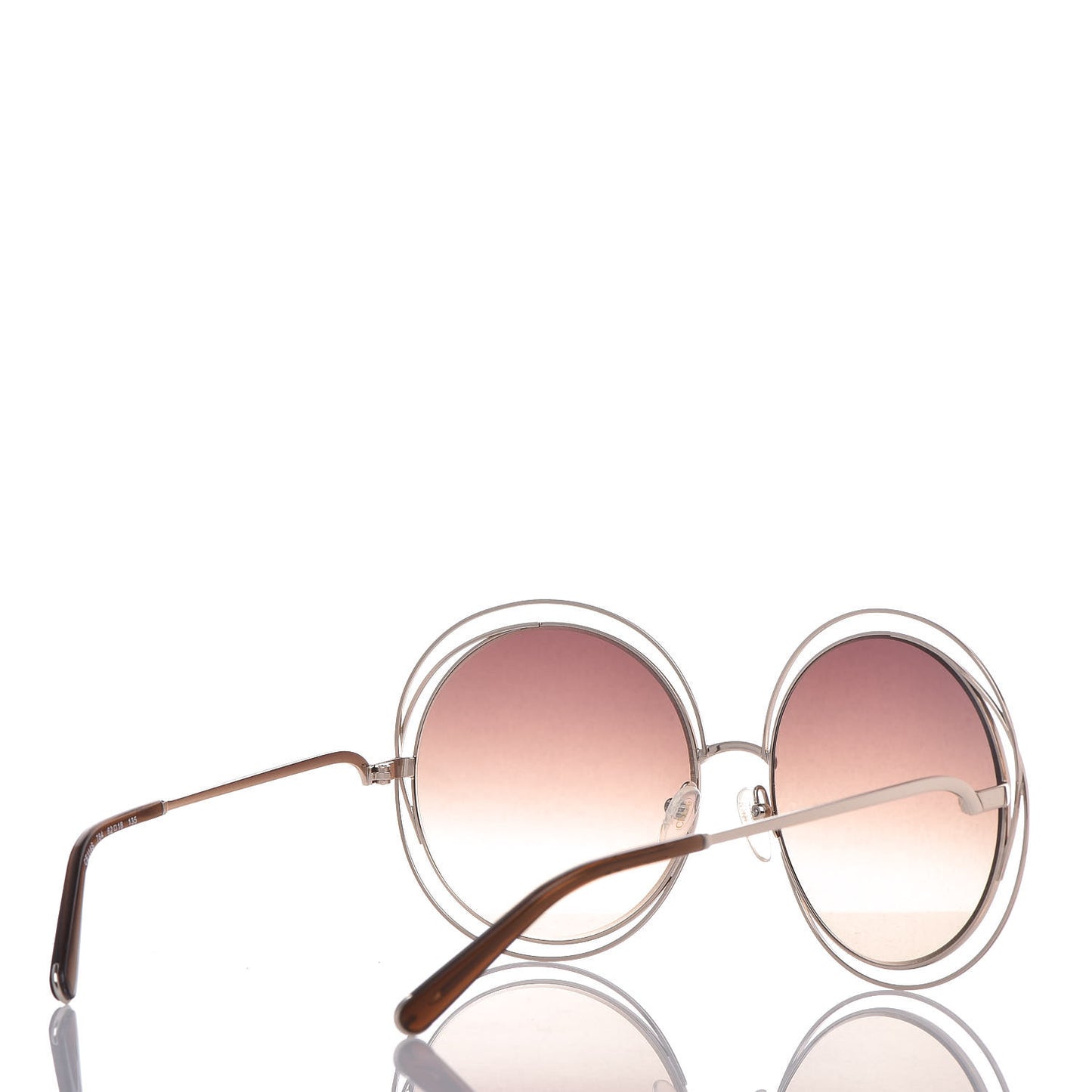 Oversized Round Carlina Oversized Round Sunglasses CE114ST Gold