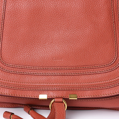 Chloe Calfskin Large Marcie Satchel Maple Leaf 16 of 19