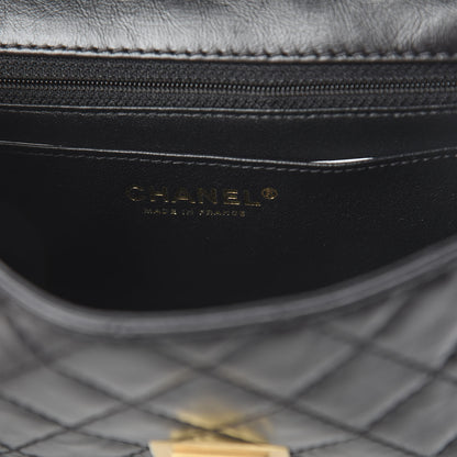 Chanel Aged Calfskin Quilted 2.55 Reissue Mini Flap Black 7 of 8